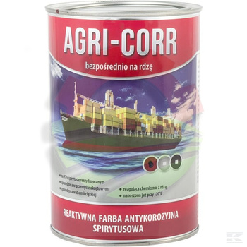 Farba Agri-Corr (Corr-Active), podkładowa czarna 1 l