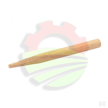 Grabie drewniane z trzonkiem, zęby wymienne do grabi