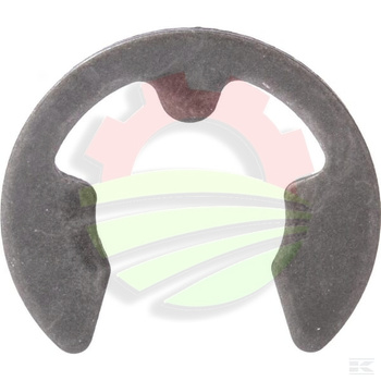 Płytka osadcza sprężynująca E-klips 24 mm, czarna