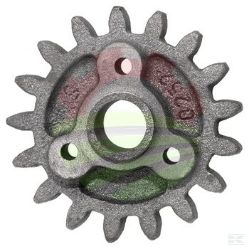 Koło zębate napędu bębna Z-17, pasuje do rozsiewacza Kos