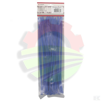 Opaski kablowe 4.8x300 mm niebieskie, Poliamid, max. Ø 76 mm op. 50szt. Kramp