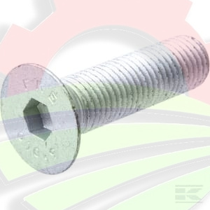 Śr.z łb.st. pł.M16x60-10.9 Zn