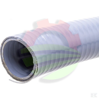 Wąż ssawno - tłoczny PCW szary ze spiralą stalową Turbaflex Kramp, 60 mm