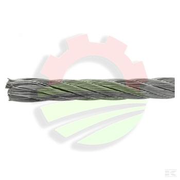 Lina stalowa w kręgu, 10 mm