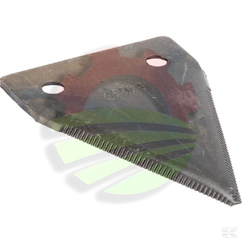 Nożyk kosy, ryflowany