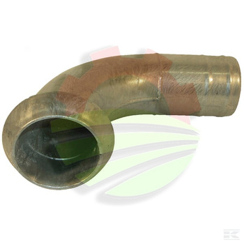 Kolano 90° KKV z króćcem na wąż Perrot, 6"