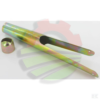 Skuwka do trzonka z zamkiem, 24 mm