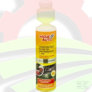 Koncentrat płynu do spryskiwaczy Moje Auto, cytrynowy 250 ml