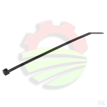 Opaska kablowa 3.6x14 0 mm czarna, Poliamid, max. Ø 33 mm Kramp