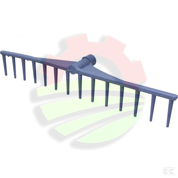 Grabie plastikowe, nieoprawne 14-zębne