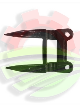 Bagnet podwójny hederu, Rasspe