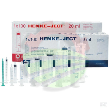 Strzykawka jednorazowa HSW NORM-JECT® 30ml, op. 50 szt.