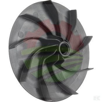 Wentylator z piastą noża