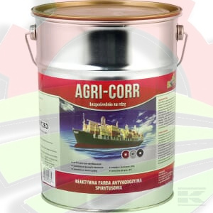 Farba Agri-Corr (Corr-Active), podkładowa czarna 5 l