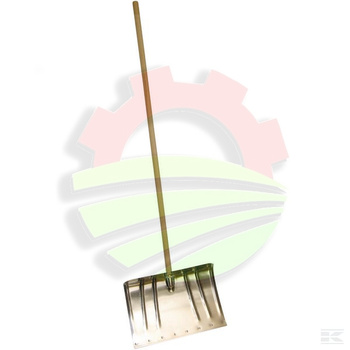 Pług ręczny do śniegu z metalu 45cm