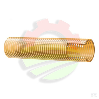 Wąż ssawno - tłoczny PCW żółty ze spiralą Alfagomma, 1 3/16"