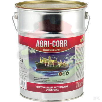 Farba Agri-Corr (Corr-Active), podkładowa czerwona 5 l