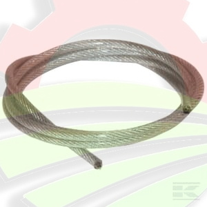 Lina stalowa w osłonie PCW, 2/3 mm