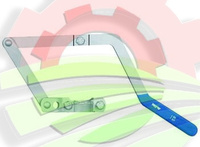 Zestaw dźwigni do zaworów suwakowych MZ i RIV Perrot, 4" 5" 6"