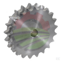 Koło łańcuchowe podwójne 18 zębów 3/4" łańcuch 12 B-2 Kramp